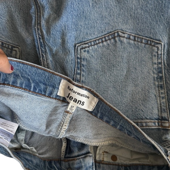 Reformation Liza Ultra High Rise Jeans - Picture 6 of 7